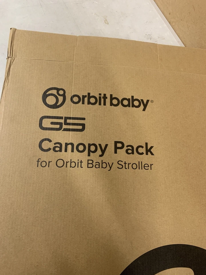 Orbit Baby Stroller Canopy in red and burgundy New in box - Image 2 of 4