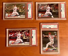2018 Topps Jack Flaherty Rookie RC Base Chrome Update Gold /2018 - PSA 10 Lot