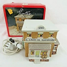 Vintage Santa's Best Hardware Store Heritage E Smith Co