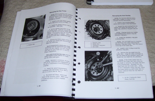 INTERNATIONAL HARVESTER 786 886 1086 1486 1586 HYDRO 186 TRACTOR CHASSIS MANUAL - Picture 4 of 5