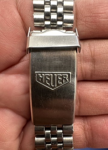 Cronografo Automatico Vintage Heuer Autavia Cal. 12 KAF - Rif. 11630 - anni '70 - Foto 8 di 12