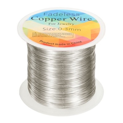 wire 328ft 28 Gauge Copper Craft Wrapping Wire, White