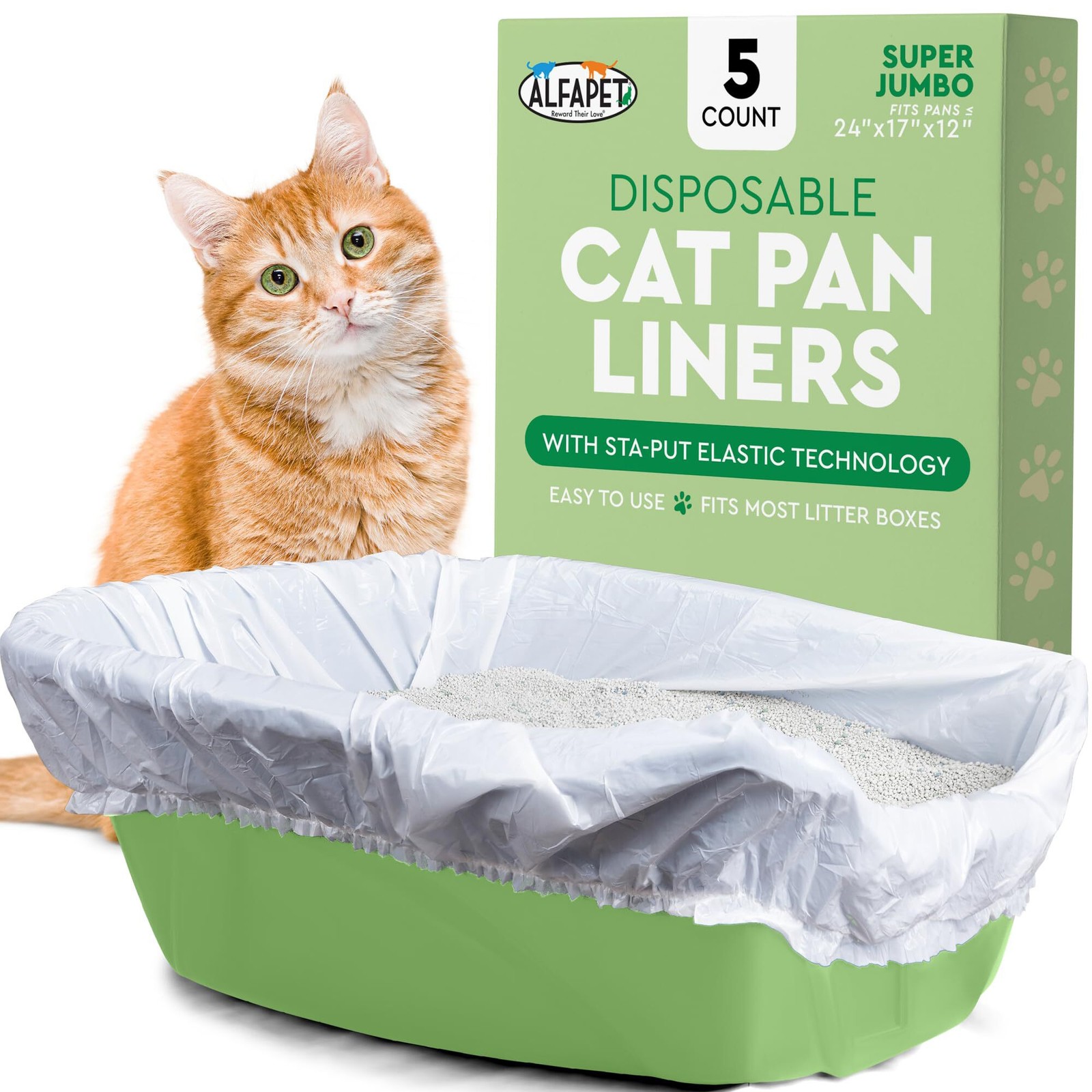 Liners - Super Jumbo 13 Count - Tear-resistant Ca
