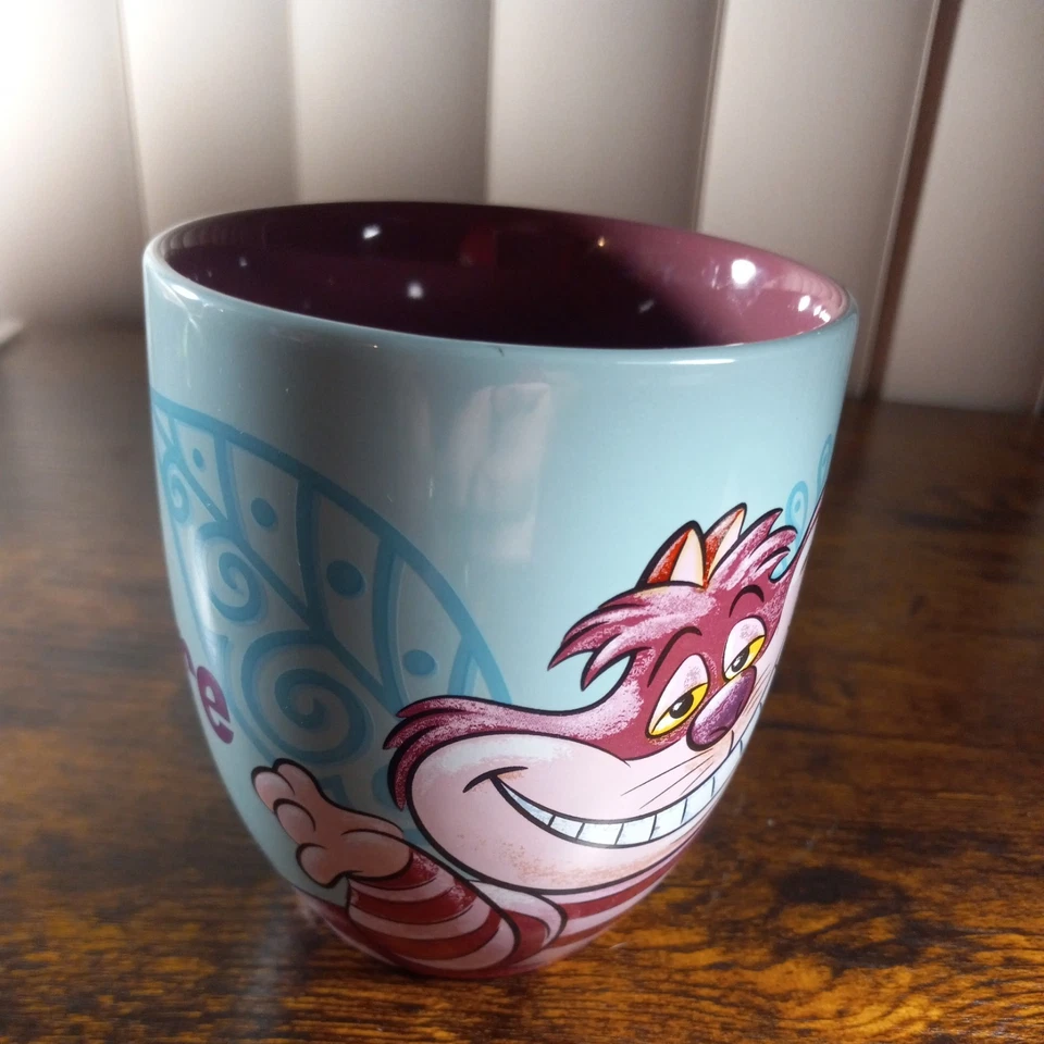 Disney Store Чеширский кот кружка Алиса в стране чудес 12 унций кофе чая какао кружка чашка - Изображение 2 из 4