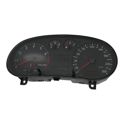 Audi A3 8L Tacho Tachometer Kombiinstrument 225.000km 8L0919860E Benziner 1,6 - Bild 1 von 4