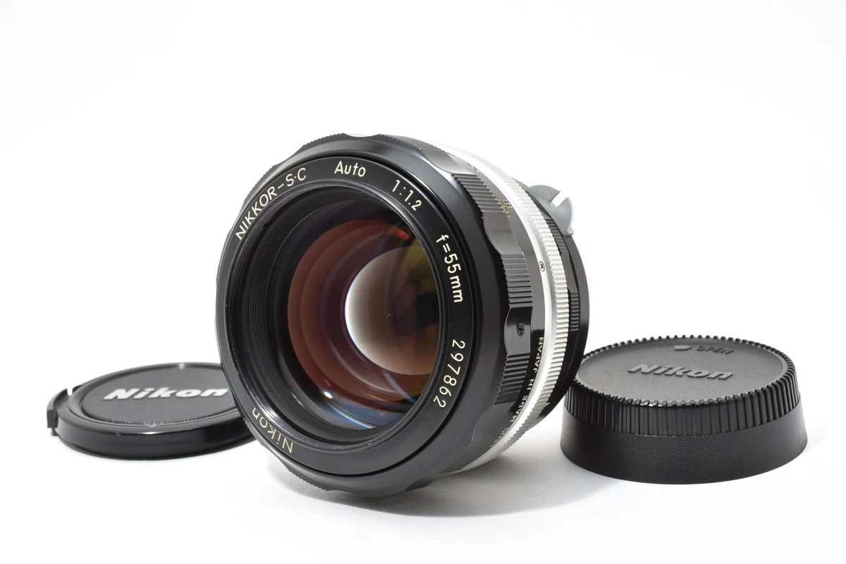 Nikon NIKKOR f/1.2 Camera Lenses 55mm Focal for sale | eBay