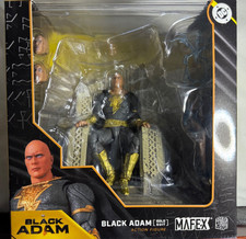 MAFEX No.286 MAFEX BLACK ADAM  GOLD SUIT  Medicom Toys Mafex Genuine NIB in hand