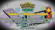 Pokémon HOME Pokedex Complet 1G à 7G ! 1980 Pokemon 6IV Strat NON SHINY et SHINY