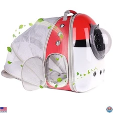 Expandable Cat Carrier Backpack - Airline Approved Bubble Backpack for Cats
