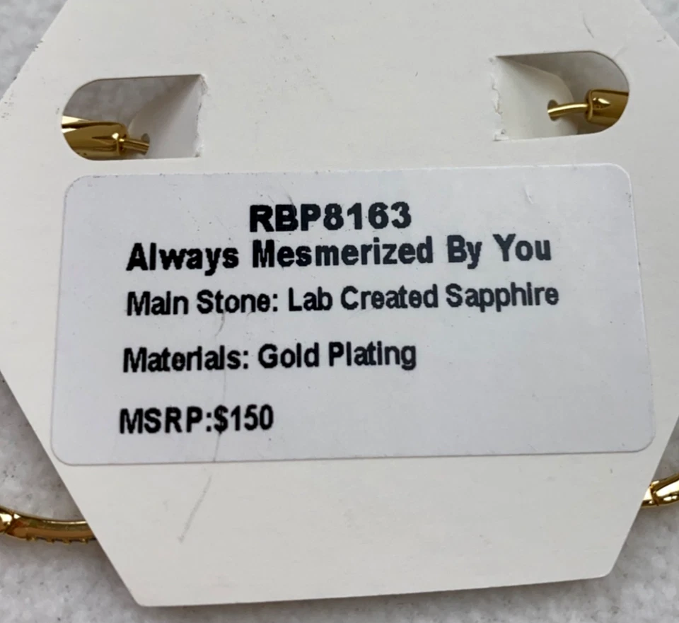 BP September 2024 Earrings Gold Plating Always Mesmerized by You RBP8163 NWT - Image 4 of 4