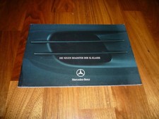 Mercedes SL Prospekt Brochure Depliant 08/200...