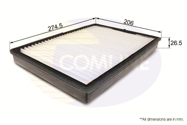 Cabin Air Filter Fits Chevrolet Captiva Vauxhall Antara Opel COMLINE EKF220