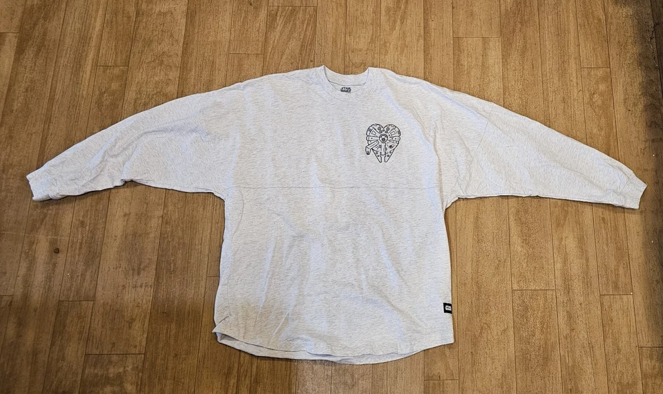 Camiseta Disney I Love You Star Wars Falcon Spirit Adulto Mediana Foto 3 de 3