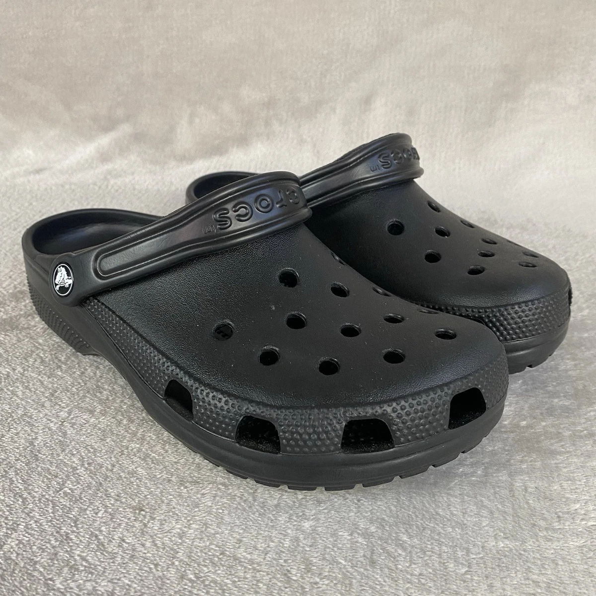 Crocs Black Sandals for Men with Strap for sale | eBay