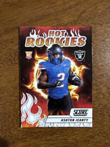 ✨2025 Panini Score Football ASHTON JEANTY Hot Rookies #3 Rookie Insert Raiders