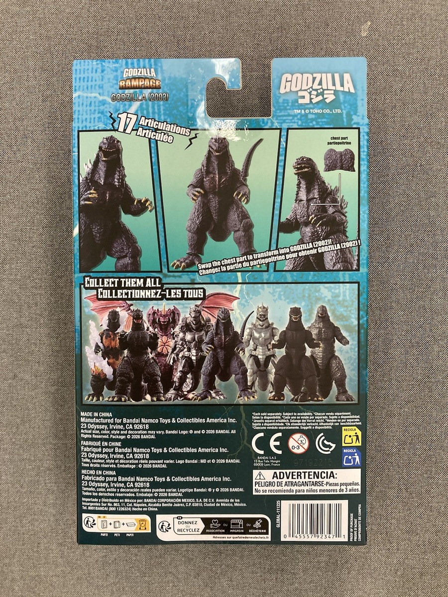 Bandai Namco Rampage Godzilla 2002 2003 6