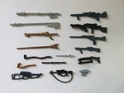 16 Vintage Star Wars Weapons Figures Lot  Repros NICE