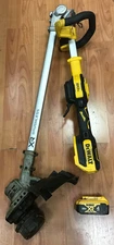 (MA3) DEWALT DCST922 20V MAX 14 in. Cordless Folding String Trimmer + Battery