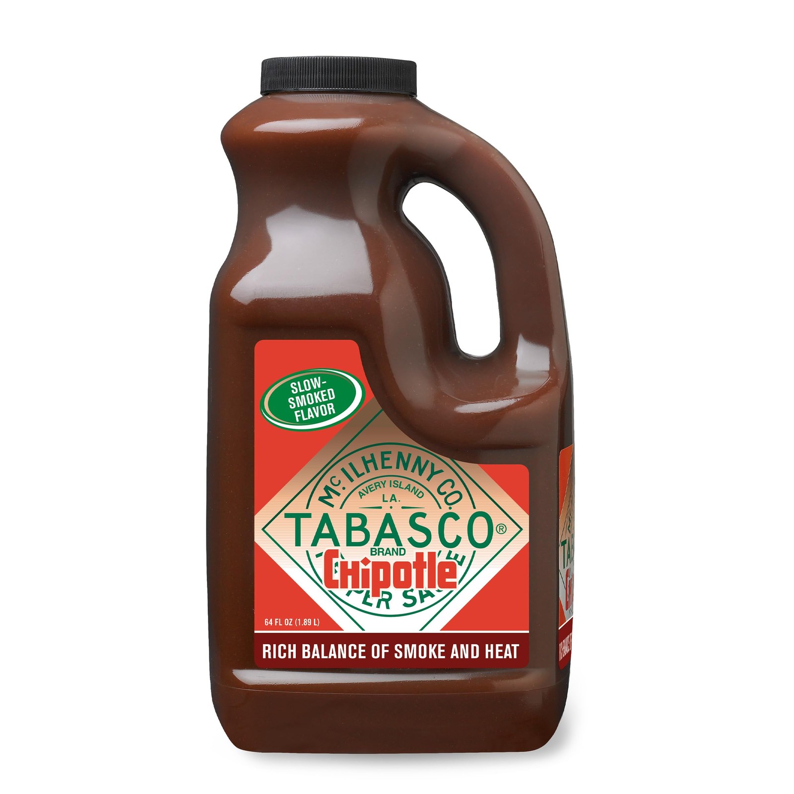 Chipotle Pepper Sauce, Medium Hot, Smoky, Smooth, 64 Fl Oz for Recipes & More