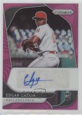 2020 Panini Prizm Rookie Auto Mega Box Pink Prizm /50 Edgar Garcia #RA-EG Auto