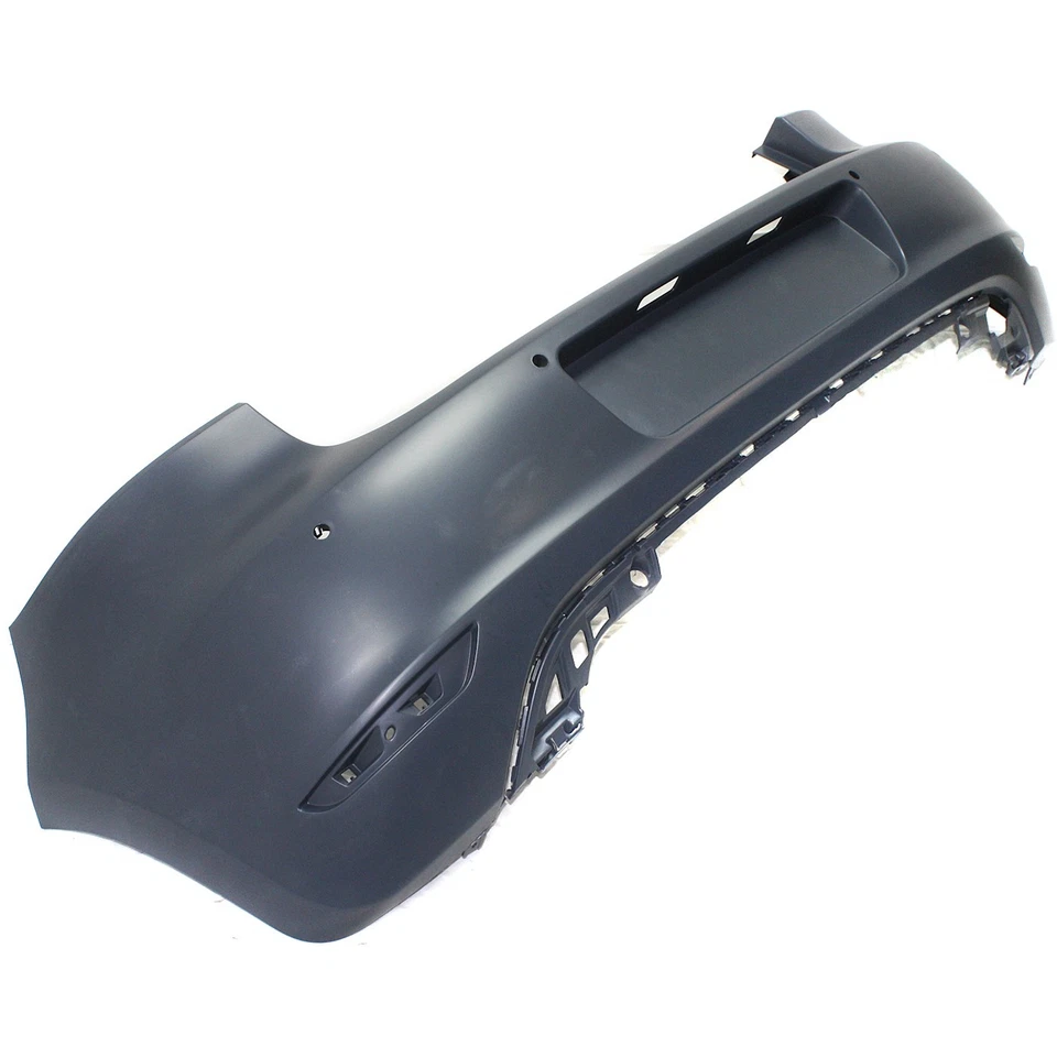 Cubierta de parachoques trasero para Volkswagen Golf Hatchback 2010-2014 con orificios para sensor de estacionamiento Foto 3 de 4