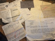 Konvolut ~30-40er Brief Reich 2WK Dokumente Papiere Aschaffenburg M&uuml;nchen usw