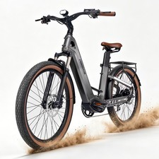 Kohlefaser Elektrofahrrad für Erwachsene 48V19,2Ah Bis 150km 26 Zoll E-City …