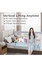 omzer Bed Rail for Toddlers, 3 Set, Double Lock, for Full Size Bed, 54x75x75