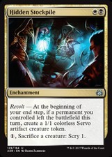 x4 Hidden Stockpile - Aether Revolt - NM - MTG