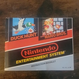 Super Mario Bros. Duck Hunt (NES, 1985) Cartridge & Manual | Tested & Working