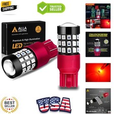 Newly Upgraded 7440 7443 LED Brake Stop, Tail, Turn Signal Lights Bulbs, Red ...