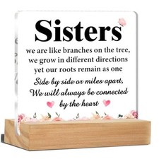 Sisters Gifts from Sisters, Gift for Sister, Best Sister Ever Gifts Acrylic