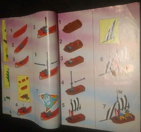 ⭐Lego Pirates🦜6278 Enchanted🌴Island Instructions 1994⭐