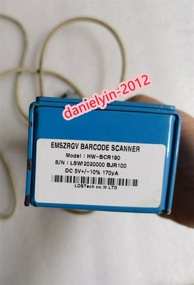 1Pcs Used SCANNER HW-BCR190 LSW202000 *cm