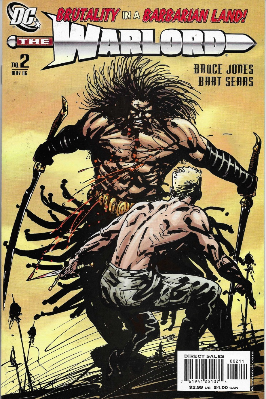 THE WARLORD (2006) #2 - Back Issue (S)