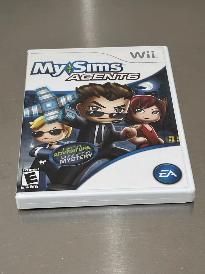 My Sims: Agents (Nintendo Wii, 2009) CIB Complete With Manual EA MySims Tested - Image 2 of 4