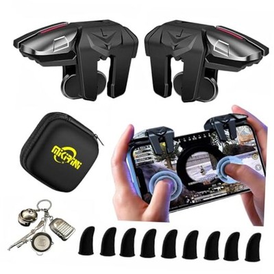 13 in 1 PUBG Mobile Triggers Combo, L2R2 4 Triggers Mobile Phone Controller 