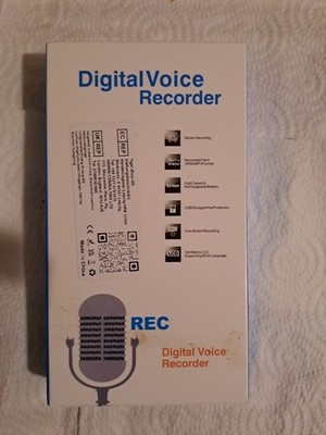 Digital Voice Recorder   64GB Mini Diktiergerät mit Sprachaktivierung