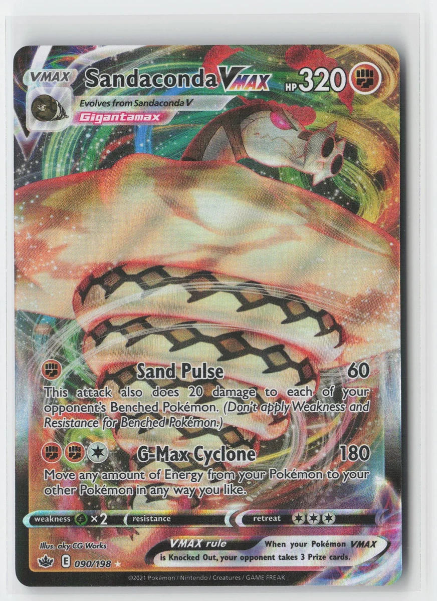 Sandaconda VMAX Pokémon TCG Cards for sale | eBay