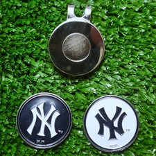 MLB New York Yankees Golf Ball Marker with Magnetic Hat Clip New