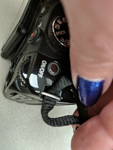Cinghia da polso universale per fotocamera catena serpente con clip girevole 6,5" - Foto 6 di 6