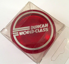 Vintage DUNCAN WORLD CLASS YO-YO in PLASTIC CASE UNUSED