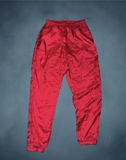 JC Penney Vintage 90s USA Olympic Windbreaker Red Track Pants Size Medium