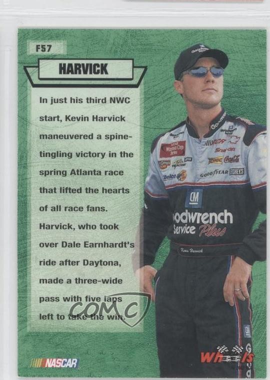 2002 Wheels High Gear Highlights First Gear Kevin Harvick #F57 0c4