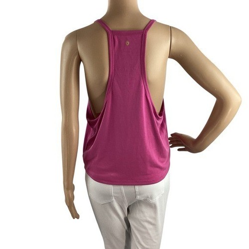 Spiritual Gangster Pink Racerback Modal Tank Top Size Large - Picture 5 of 7