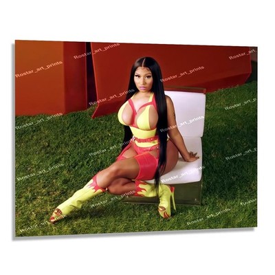 8x10 NICKI MINAJ Ebony Lingerie Boots Candid EXCLUSIVE HQ Photo Print NMJ005