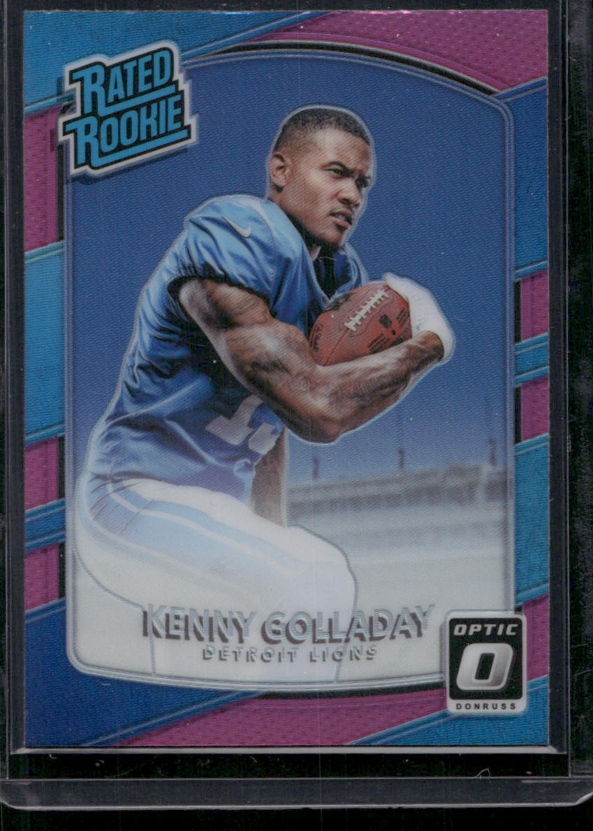 2017 Donruss Optic #175 Kenny Golladay Pink - Rated Rookie