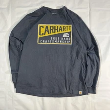 Long Sleeve Carhartt Graphic Tee Size L