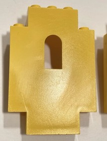 LEGO Lot 2444 2444P03 Panel 2x5x6 Yellow  6276 El Dorado & 6074 Black Falcon&rsquo;s