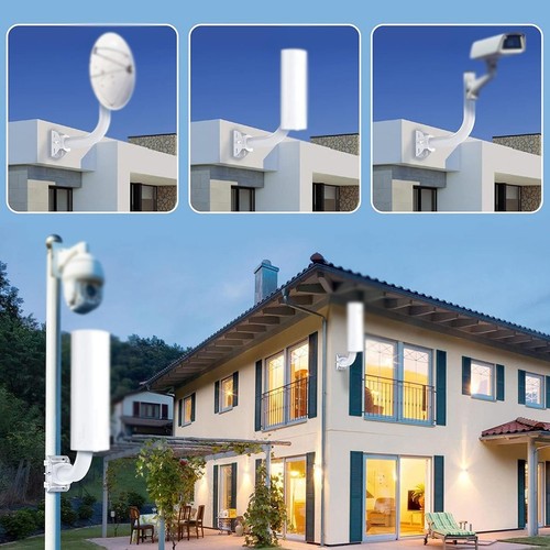 Outdoor Use Wireless Bridge Bracket Mount 2 Sets with Two Hoops Stabilization - Bild 6 von 12